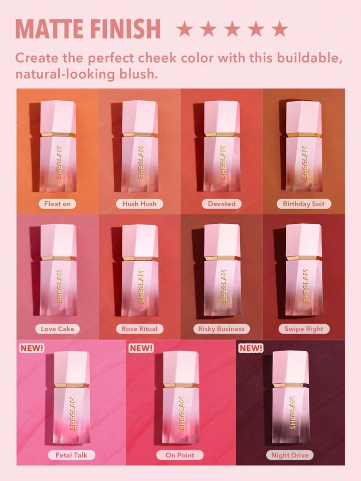 Sheglam Color Bloom Liquid Blush Matte