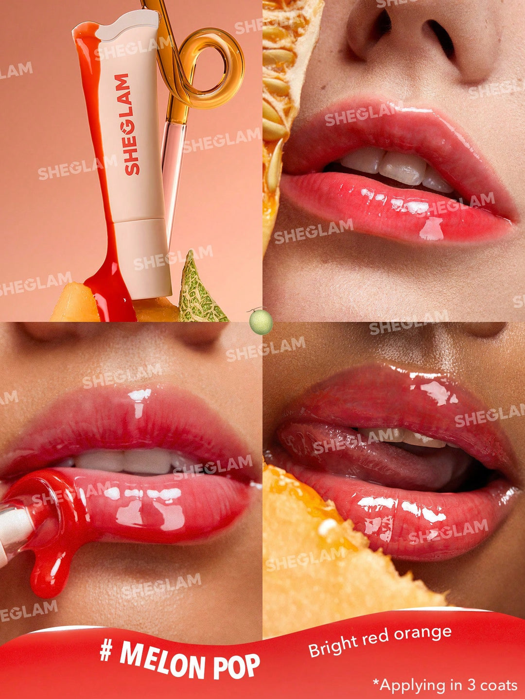 Sheglam Crystal Glaze Moisturising Lip Care 10ml
