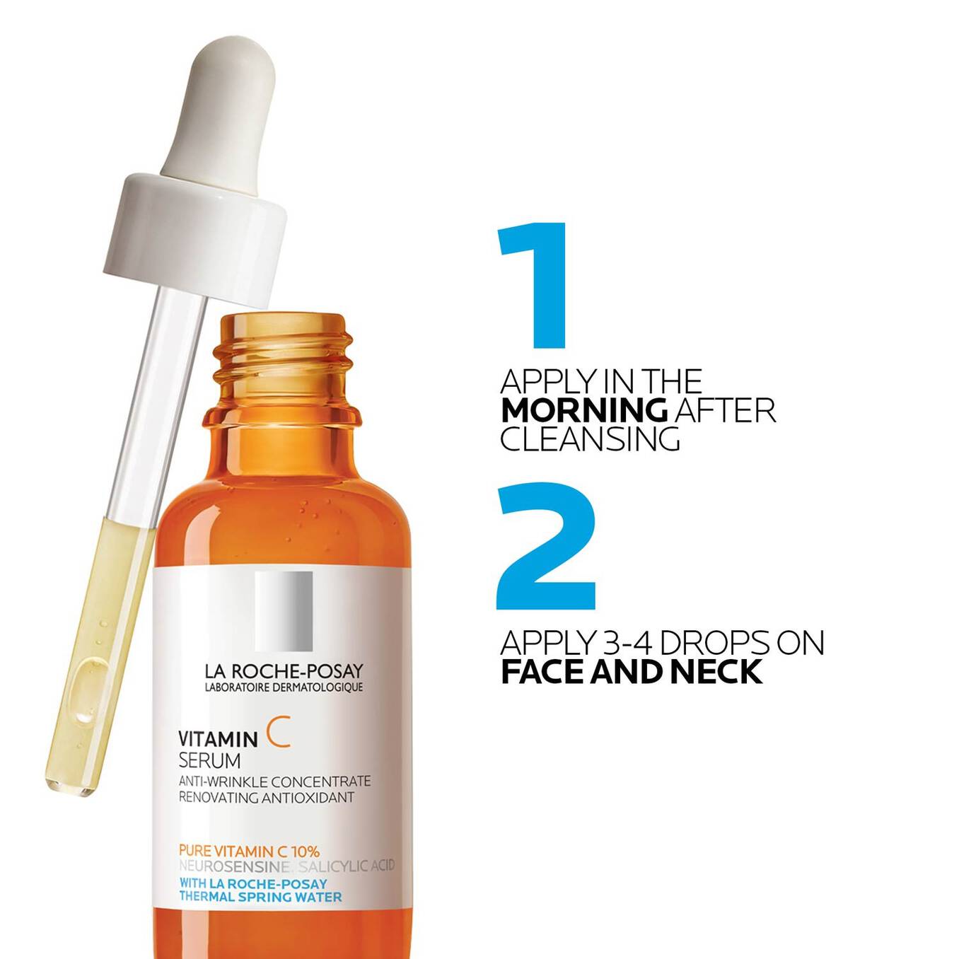 PURE VITAMIN C10 SERUM 30ml, La Roche Poshay