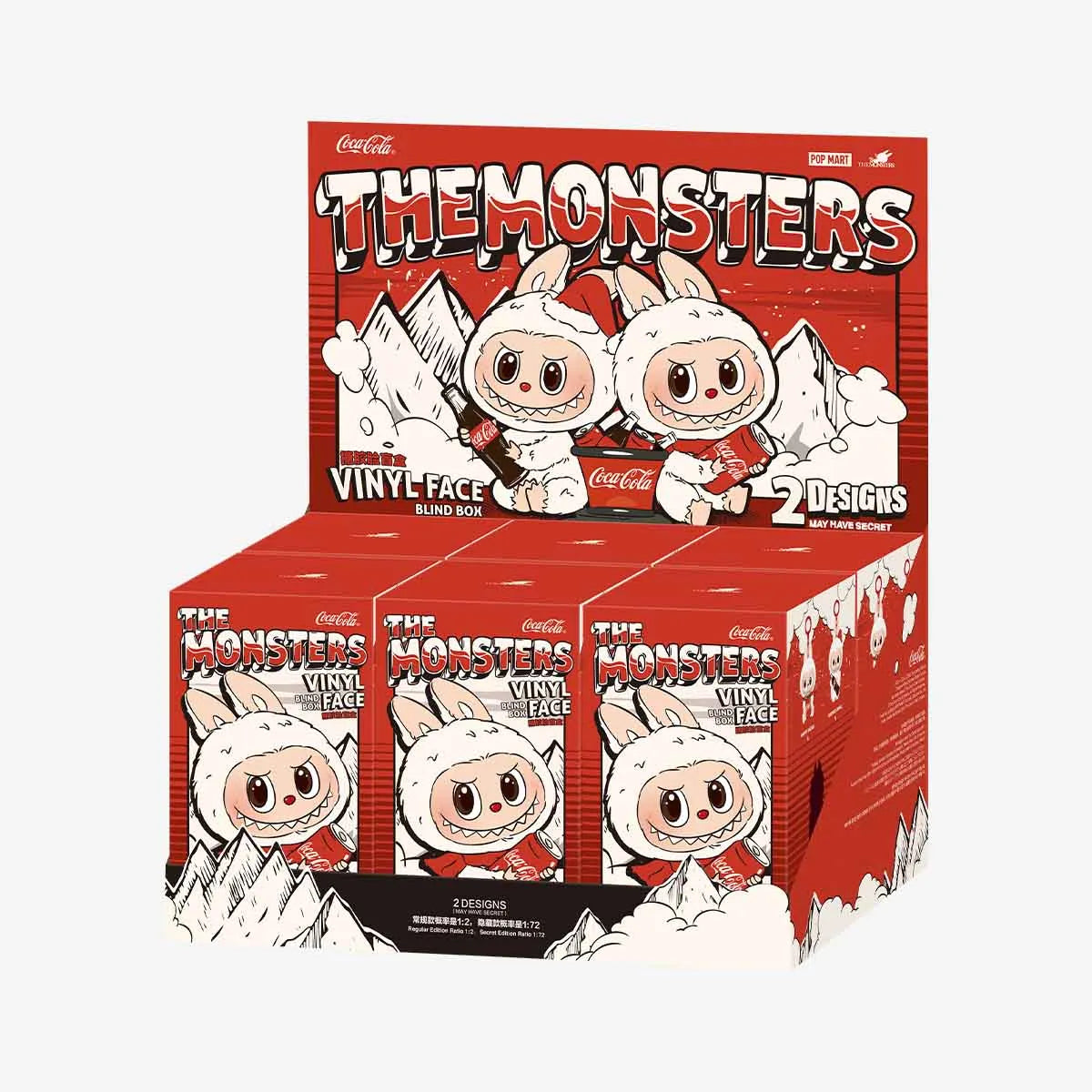THE MONSTERS LABUBU COCA-COLA SERIES-Vinyl Face Blind Box