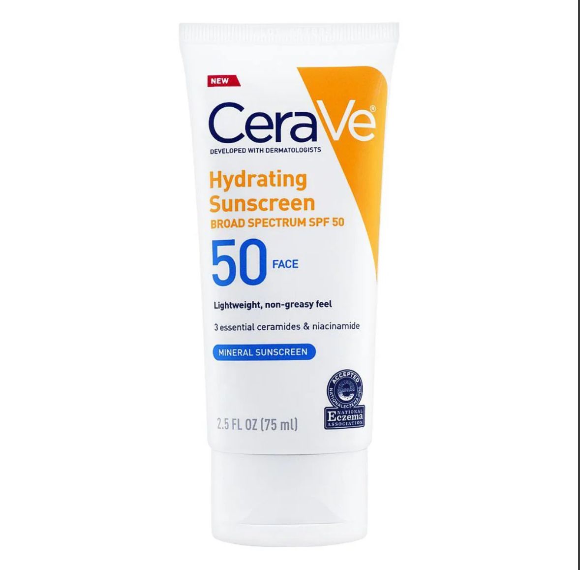 CeraVe - Hydrating Mineral Sunscreen SPF 50 - 75ml